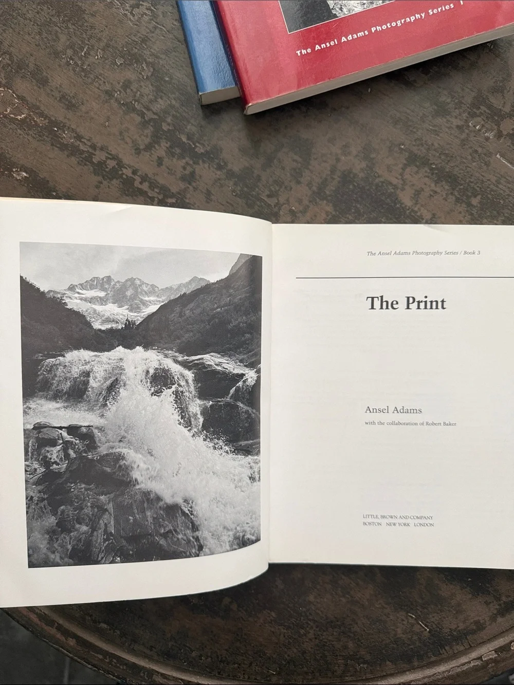 The Ansel Adams Photography Series 1, 2, 3 The Camera, The Negative, The Print